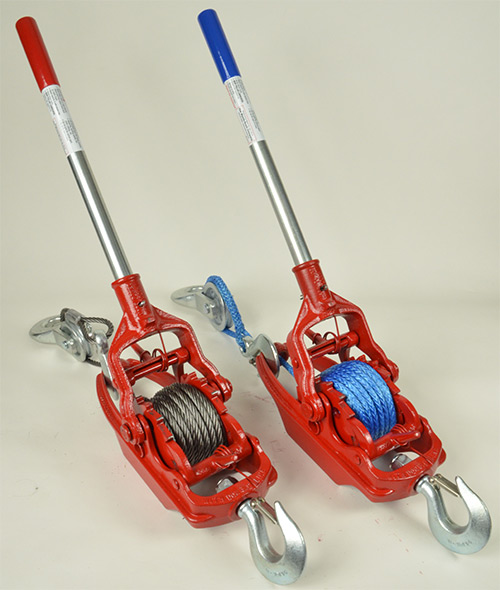The More Power Puller Available with Steel Cable or Amsteel Blue® Rope